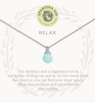 Sea La Vie Boxed Necklace - Silver - dolly mama boutique