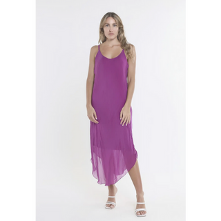 Rachel Silk Midi Dress