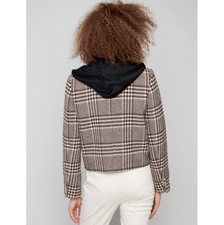 Glenn Plaid Hoody Jacket