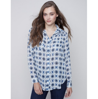 Crepe Blouse C4308Z 782A