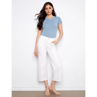 Wide-Leg Crop Pant - dolly mama boutique