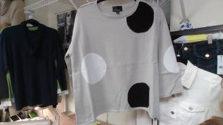Full Circle Dot Crew Sweater