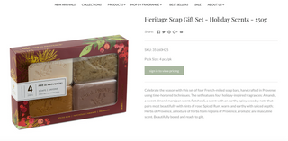 Provence Soap Holiday Gift Set - dolly mama boutique