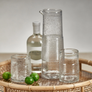 Fasano Bubble Glass Pitcher - dolly mama boutique