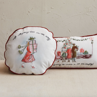 “Christmas Time in the City” Pillow - dolly mama boutique