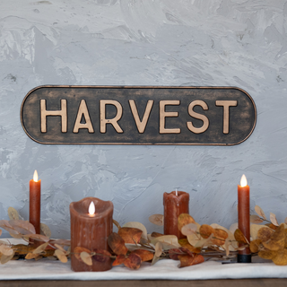 Metal "Harvest" Sign