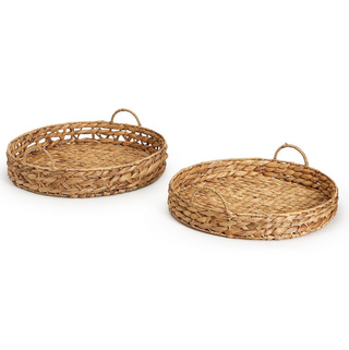 Open Weave Round Tray 54303 - dolly mama boutique
