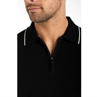 Short-Sleeve Polo Sweater - dolly mama boutique
