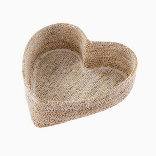 Heart Seagrass Basket