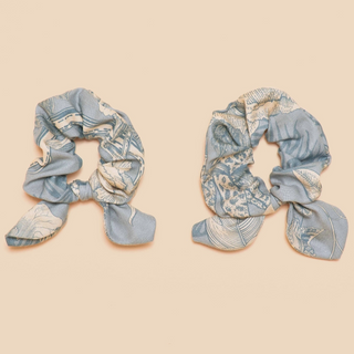 Toile Scrunchies - dolly mama boutique