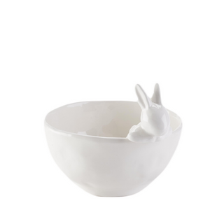 White Bunny Bowl