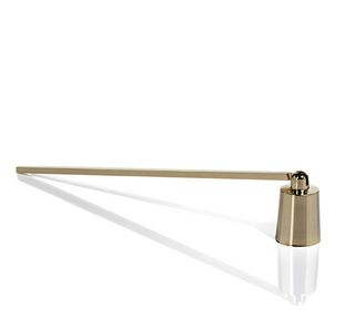 Gold Brass Candle Snuffe - dolly mama boutique