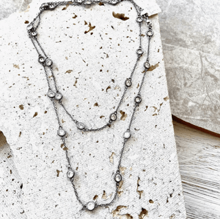 Crystal Chain 3-Way Necklace - dolly mama boutique