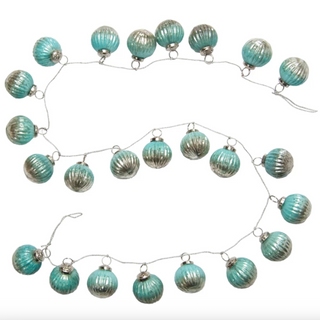 Ball Garland - Aqua - dolly mama boutique