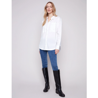 Long Sleeve Shirt - White