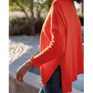 Catalina Ruffle Sweater