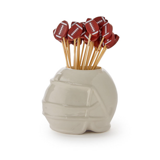 Football Helmet Toothpick Holder