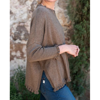 Catalina Ruffle Sweater
