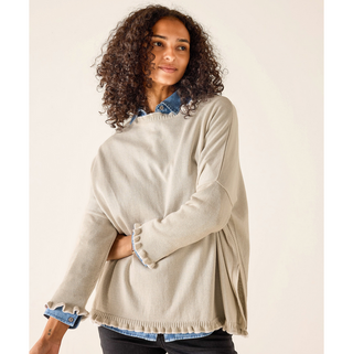 Catalina Ruffle Sweater - dolly mama boutique