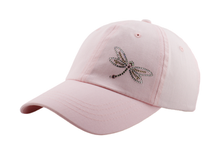Rachel Cap with Crystal Dragonfly
