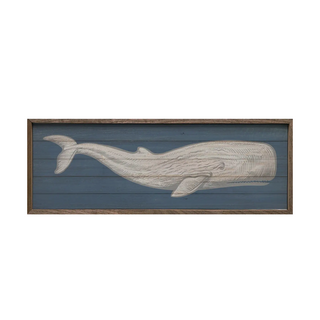 Moby Dick Framed Sign