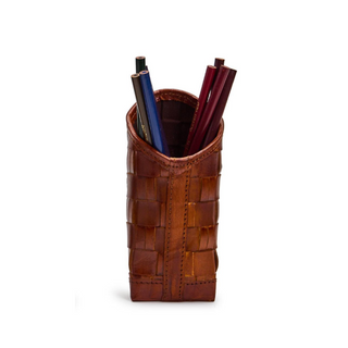 Woven Leather Eyeglass Holder - dolly mama boutique