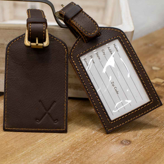 Golf Embossed Luggage Tag - dolly mama boutique
