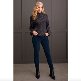 Funnel-Neck Sweater - dolly mama boutique