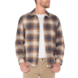 Plaid Flannel Shacket - dolly mama boutique