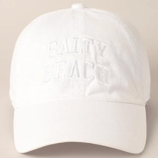 “Salty Beach” Baseball Cap - dolly mama boutique