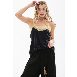 Velvet Dreams Camisole - dolly mama boutique