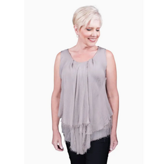 Briana Layered Tank - dolly mama boutique