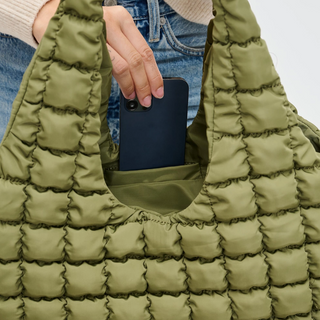 Elevate Puffer Hobo Bag - dolly mama boutique