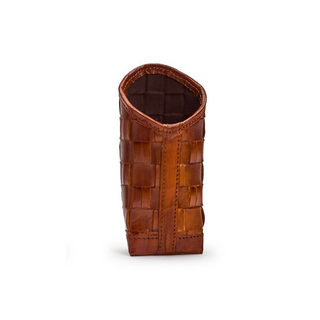 Woven Leather Eyeglass Holder - dolly mama boutique
