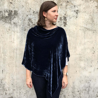 Velvet Poncho