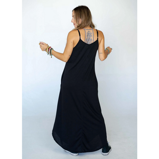 camisole maxi dress Chiffon Cowl - Abstract Pebble Pink Cotton Poplin Drop-Waist Camisole