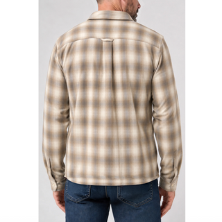 Plaid Long-Sleeve Camp Shirt