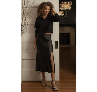 Gypsy Satin Skirt