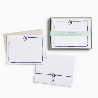 Flat Note Cards Set
