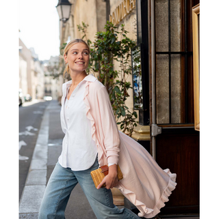 Chelsea Ruffle Kimono - dolly mama boutique