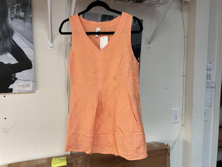 Pleated V-Neck Tank