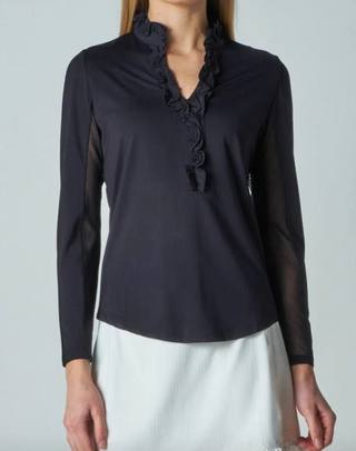 Double Ruffle L/S Top 35000
