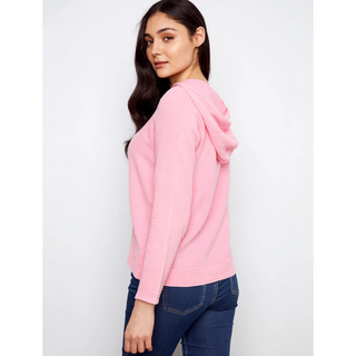 Bubble Cotton Hoodie - dolly mama boutique