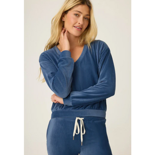 Craving Corduroy Velour Top