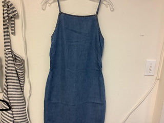 Denim Ruched Dress