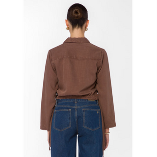 Harvey Drawstring Crop Top