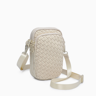 Divide & Conquer Woven Crossbody - dolly mama boutique