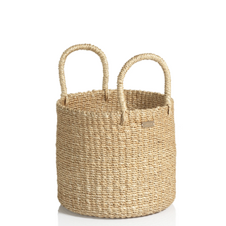 Camille Abaca Basket - dolly mama boutique