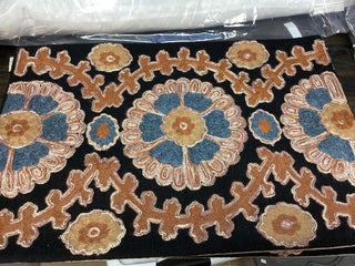 Azul Suzani Pillow 16”X 24”