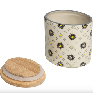 Ethno Ceramic Container - dolly mama boutique